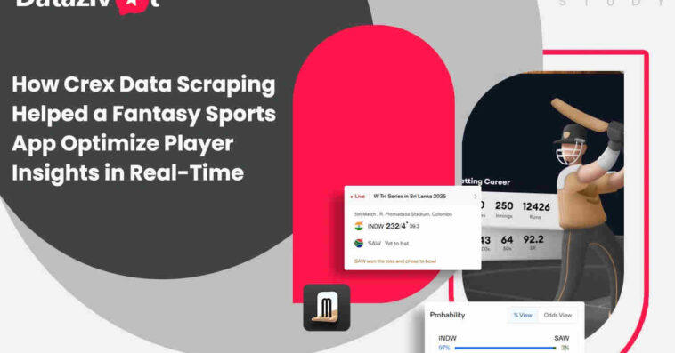 Crex Data Scraping for Real-Time Fantasy Insights