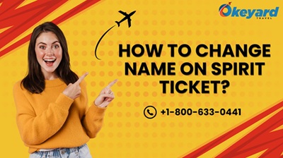 How To Change Name On Spirit Ticket?