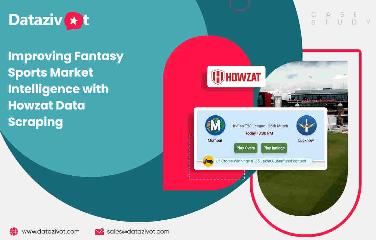 Sports Market Intelligence with Howzat Data Scraping