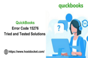 How to Fix QuickBooks Error Code 15276?