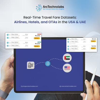 Real-Time Travel Fare Datasets: Airlines, Hotels & OTAs