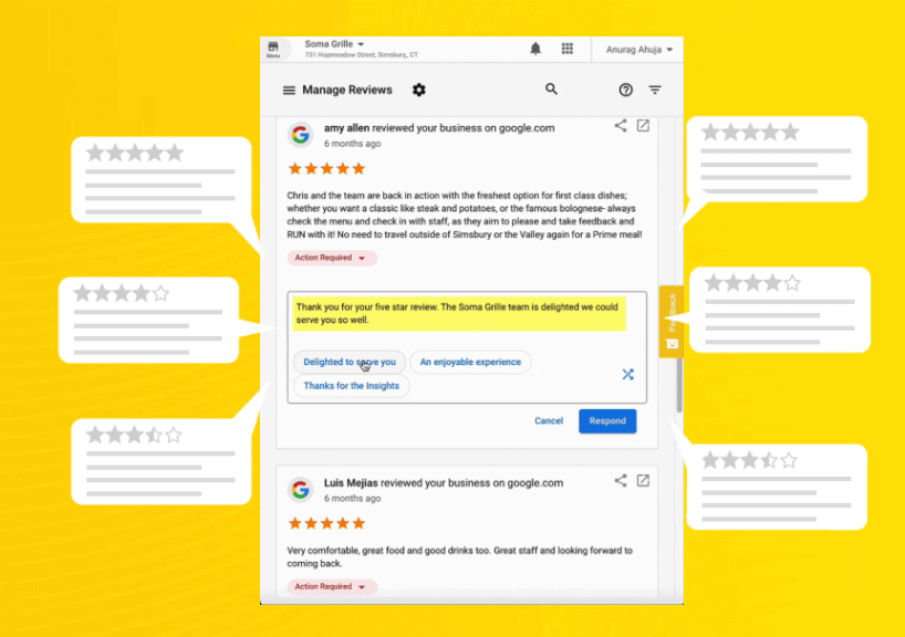 Restaurant reputation management software