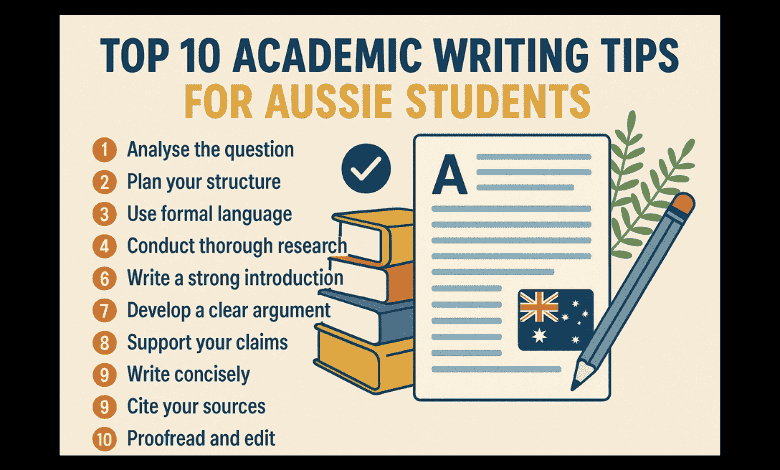 Top 10 Academic Writing Tips for Aussie Students