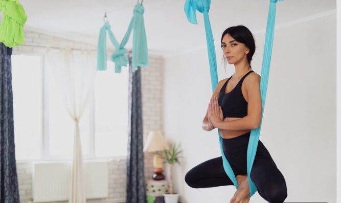 aerial yoga classes Tampines
