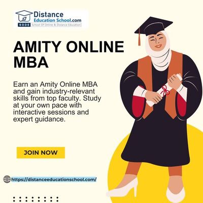 Amity University Online MBA in Delhi: Admission Open