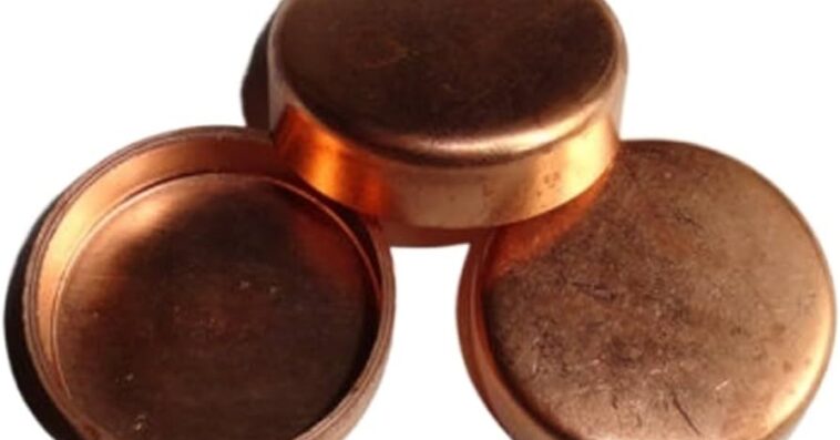 copper fitting end cap 1