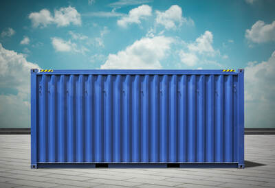 40 fods container – Perfekt til opbevaring & transport