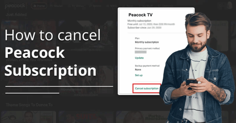 how to cancel peacock subscription