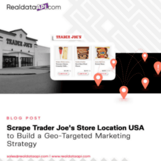 Scrape joe's store in usa