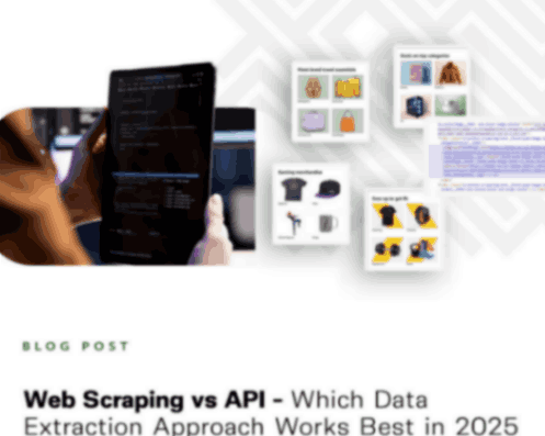web scraping vs api