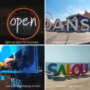 light up signs for business