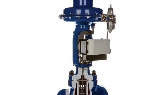 pneumatic cage guided globe control valve alloy steel rf ZfS6sp 683x683 1