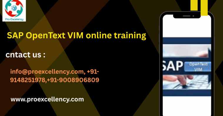sap open text online training banner