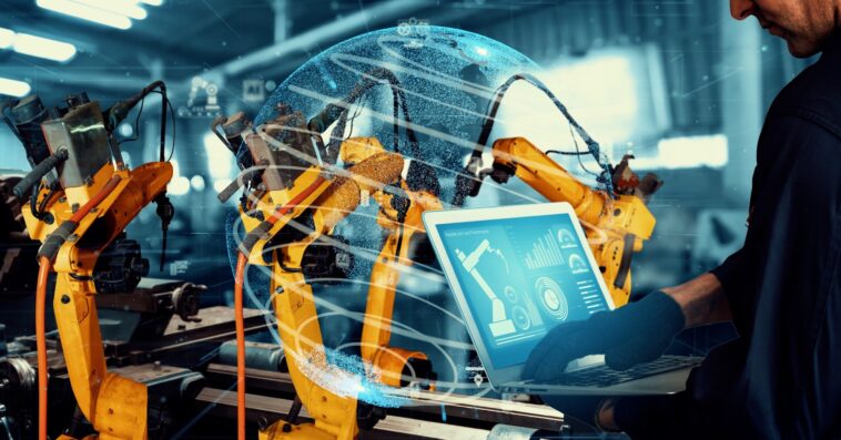 smart industry robot arms modernization digital factory technology scaled 1
