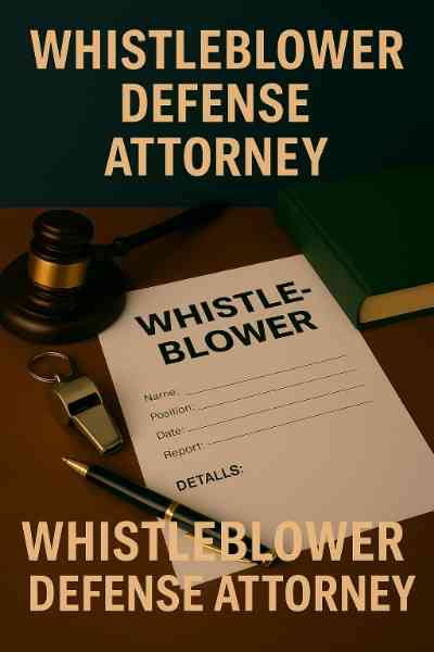 Whistleblower Defense Attorney Protecting the Rights