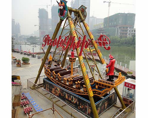 24 seats full fiberglass pirate ship rides 2