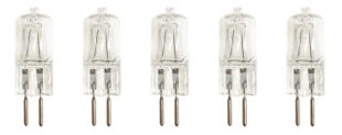 5 Bulbs G6.35 G5.3 GY6.35 83209