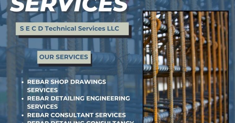 Accurate and Reliable Rebar Detailing Services in Dubai UAE.
