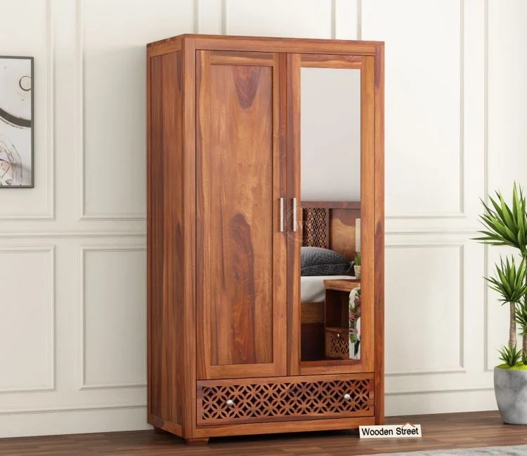 Buy Almirah with Drawers Online at Best Price | Wooden Street 1 Almirah 12