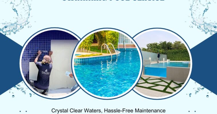 Blue Minimalist Swimming Lessons Facebook Post