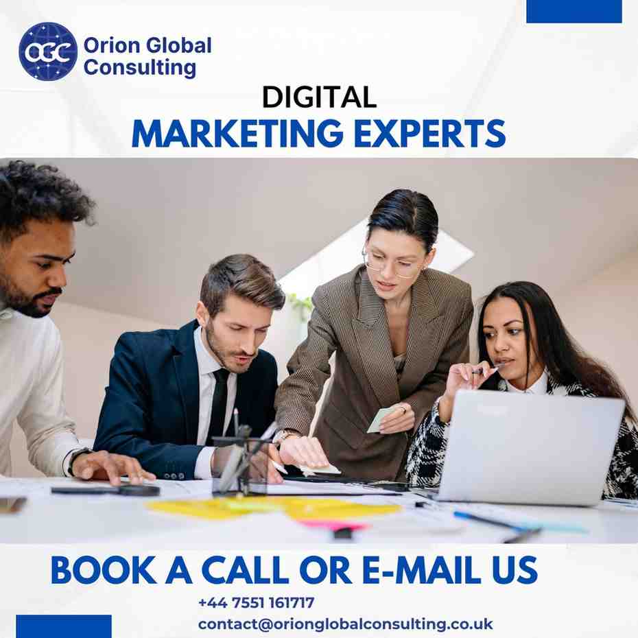 Orion Launches Digital Marketing in London