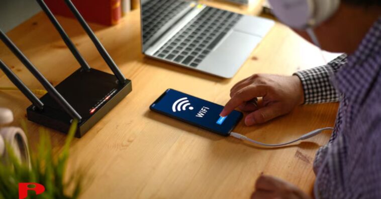 Broadband internet connection