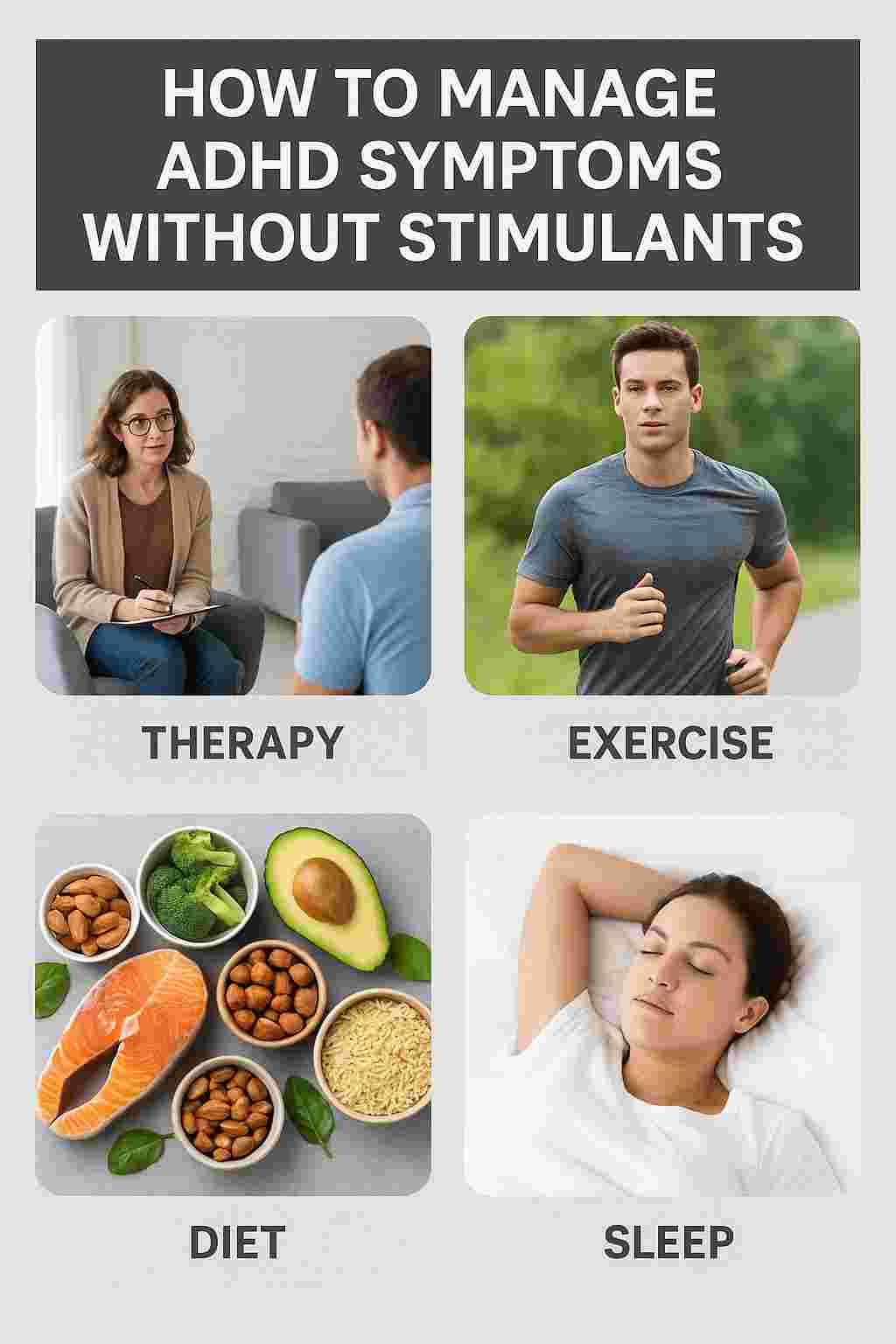 How to Manage ADHD Symptoms Without Stimulants