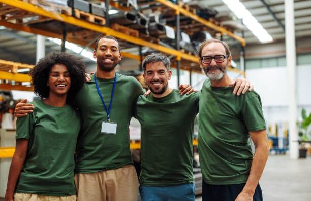 Custom Printed Construction Company Shirts