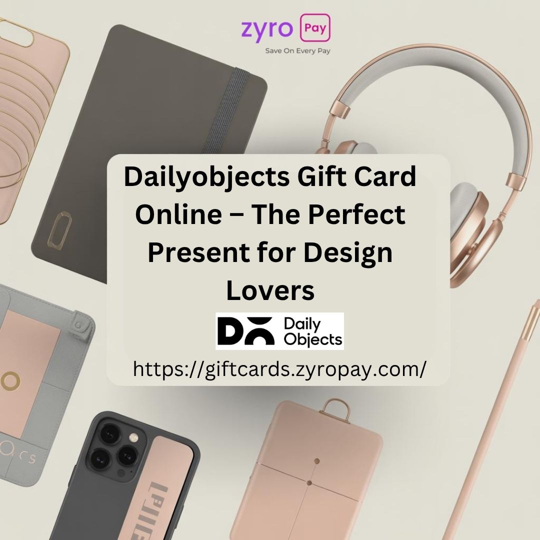 Dailyobjects Gift Card Online – The Perfect Present for Design Lovers