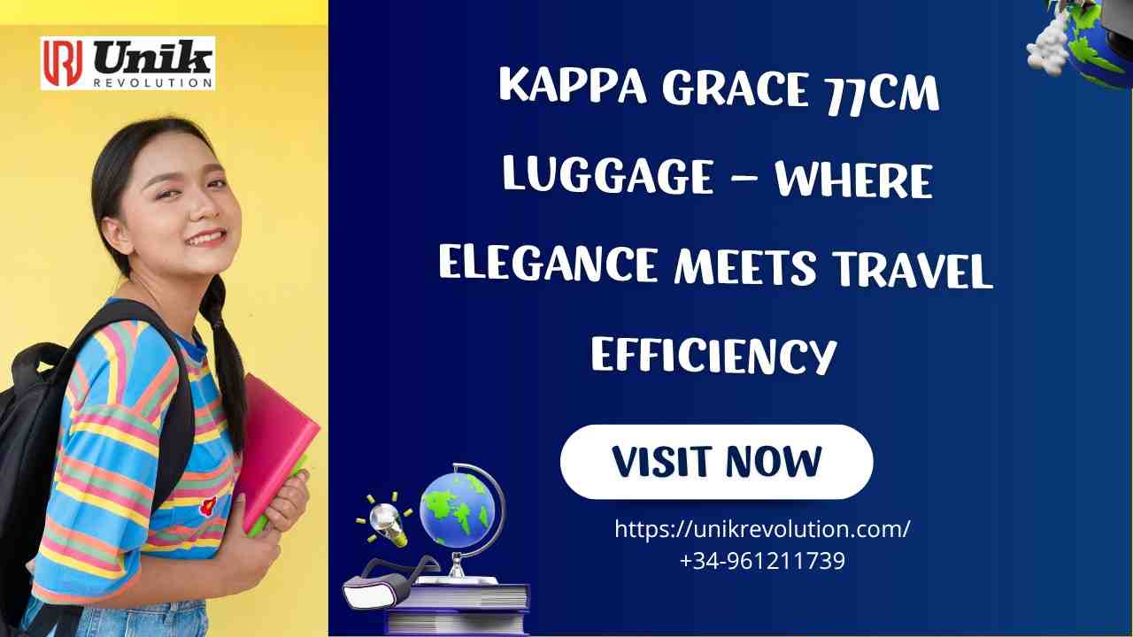 Kappa Grace 77cm Luggage – Where Elegance Meets Travel