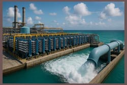 Fast track desalination