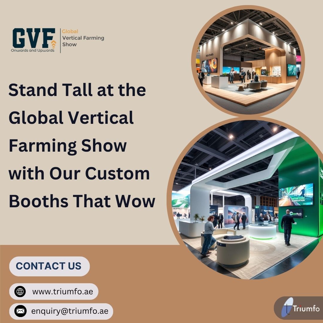 Custom Exhibition Stand Solutions for Global Vertical Farming Show 1 Global Vertical Farming Show