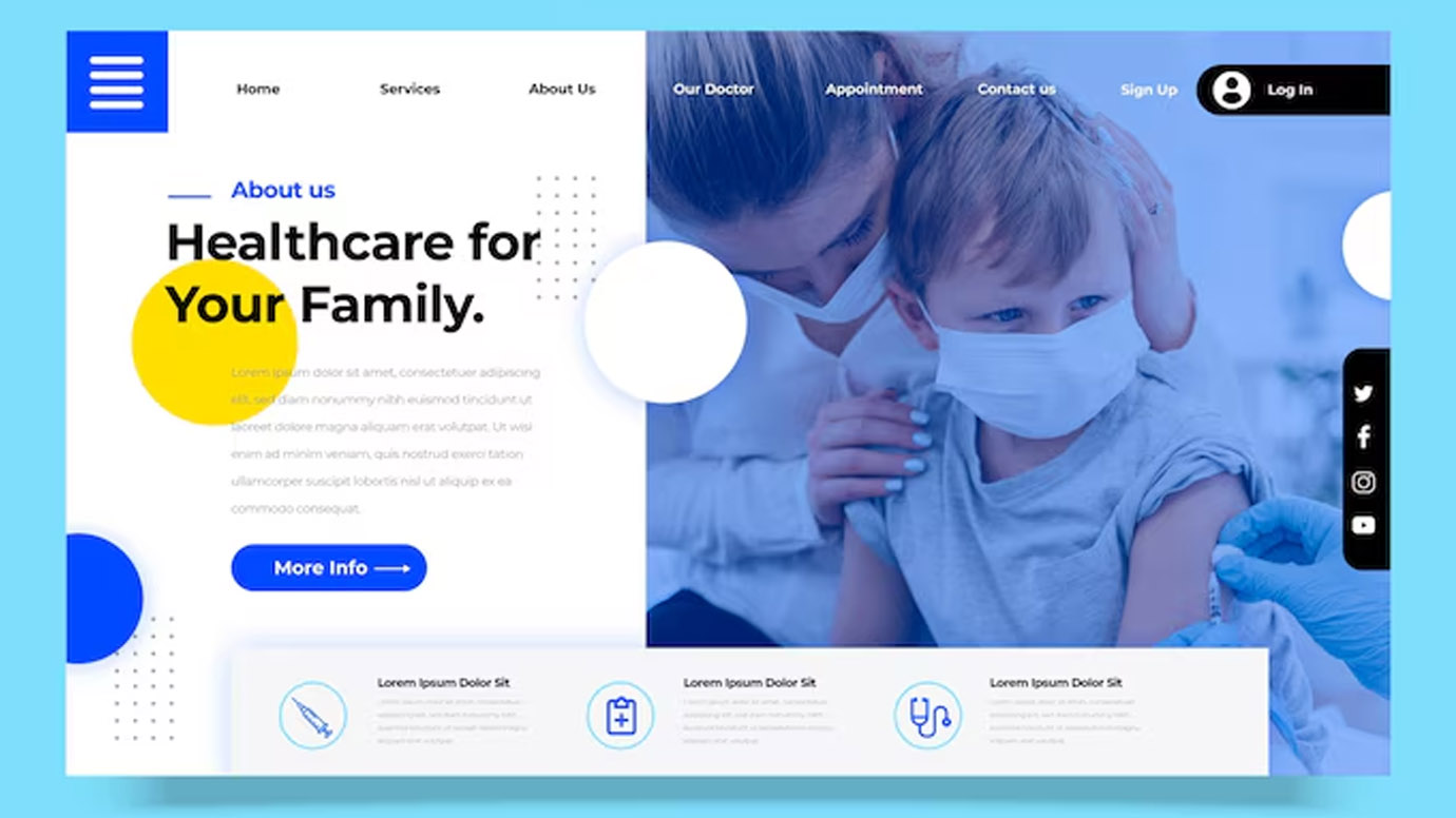 Professional Healthcare Website Development Company for Digital Health Solutions 1 Healthcare