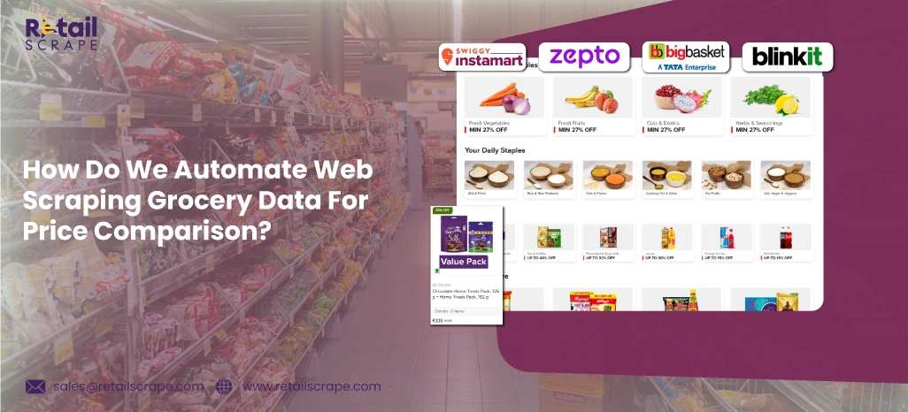 Web Scraping Grocery Data Competitive Price Analysis