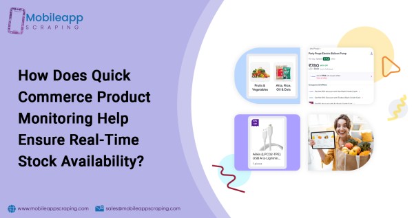 Stock Accuracy with Quick Commerce Monitoring