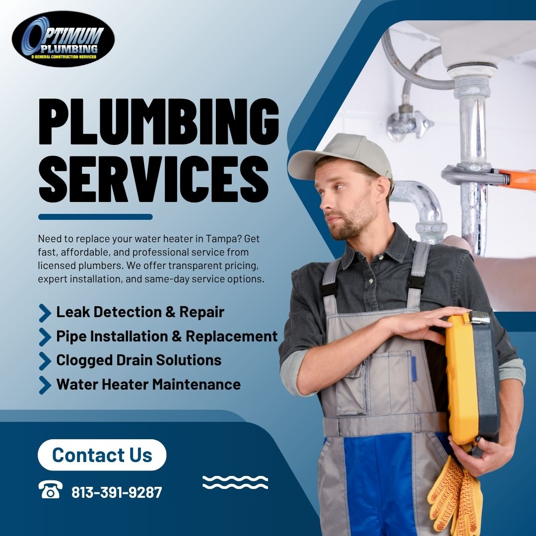 How Much to Replace a Water Heater in Tampa: Optimum Plumbing LLC 1 How Much to Replace a Water Heater in Tampa