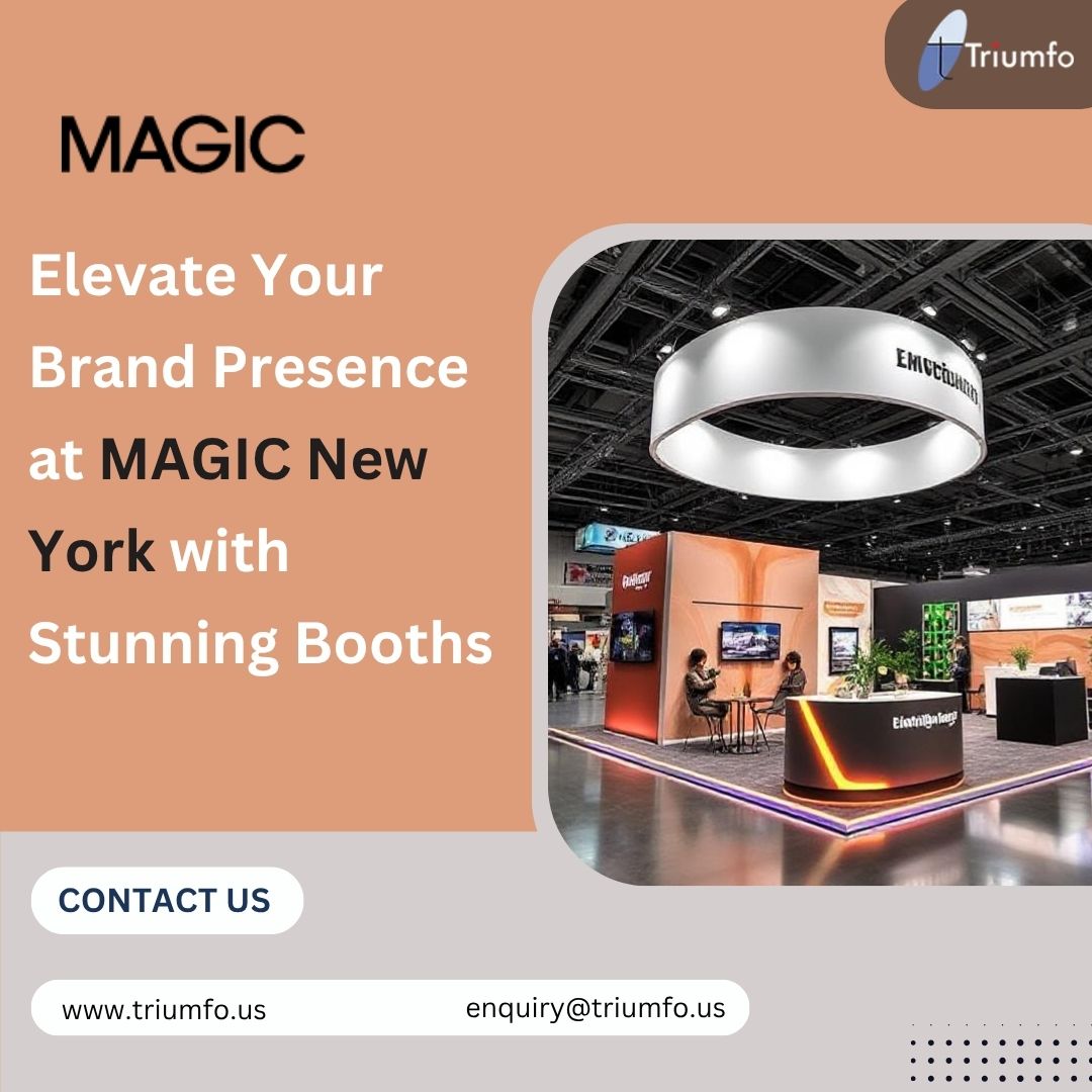 Custom Trade Show Booths for MAGIC New York Event 1 Magic New York