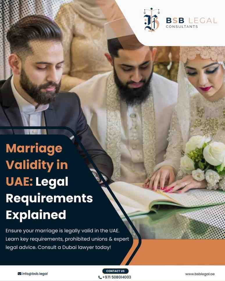 Marriage Validity in UAE: Legal Requirements Explained