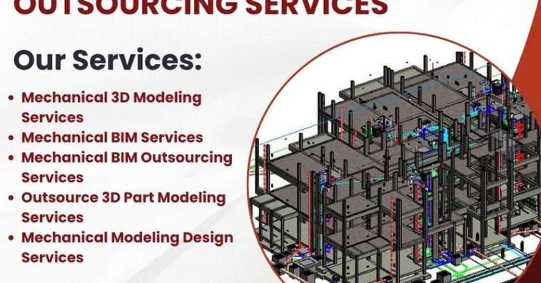 Mechanical BIM outsourcing services 12 June 25