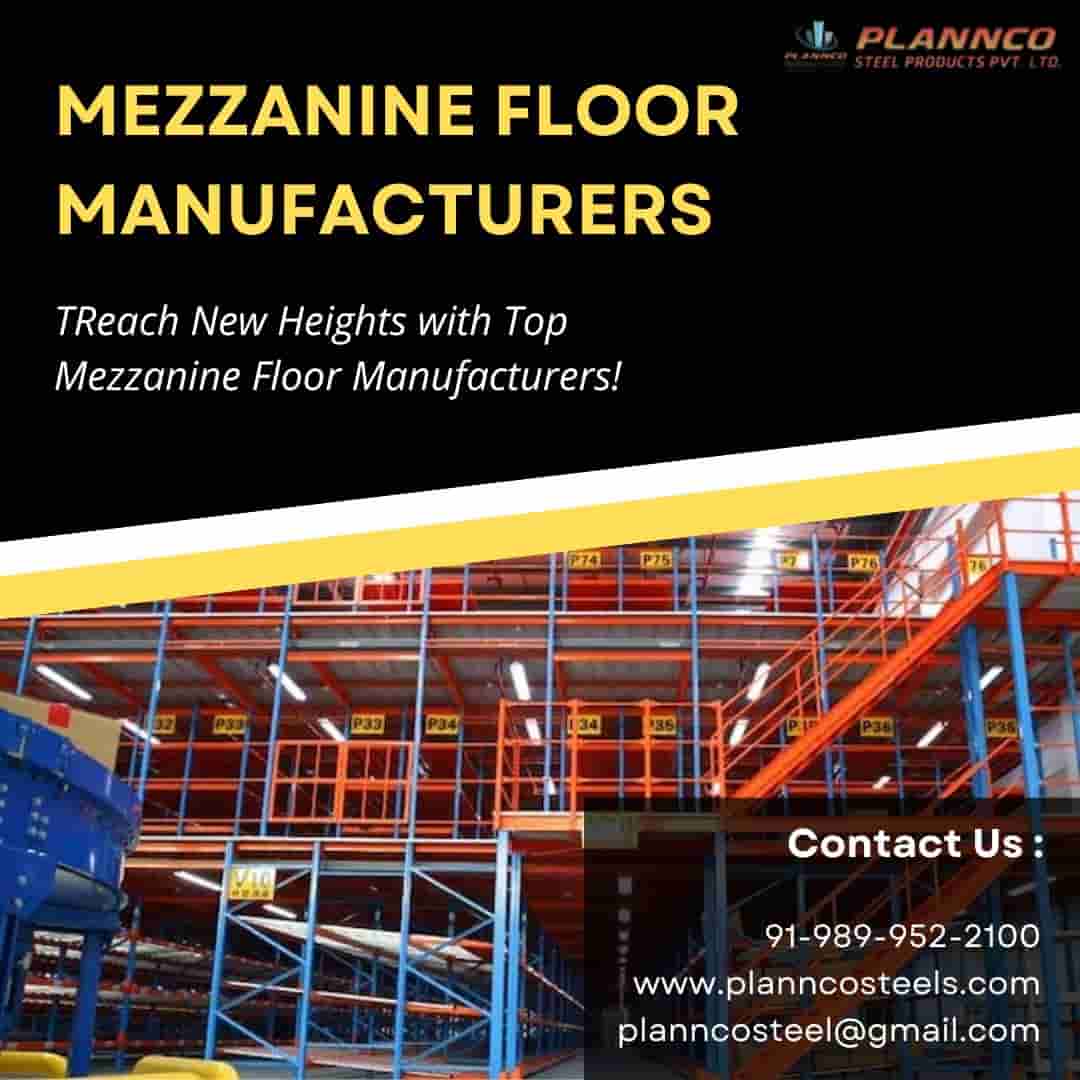 Best Mezzanine Floor Manufacturers for Industrial