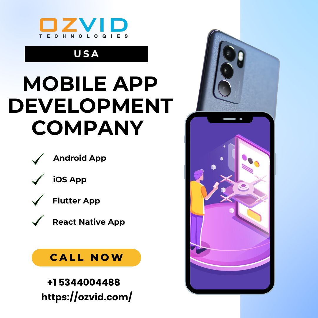 Build Seamless Mobile Experiences with Austin’s Best Developers – OZVID Technologies 1 Mobile app development OZVID