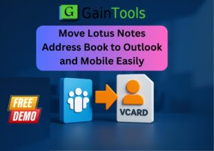 Move Lotus Notes Address Book to Outlook and Mobile Easily