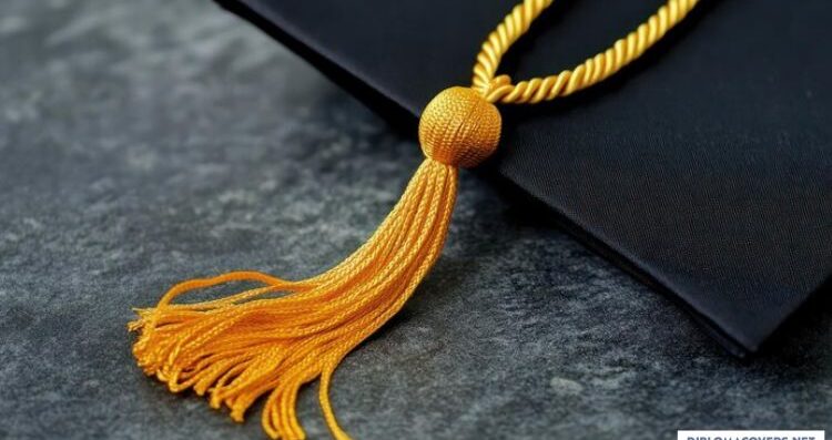 Orange Graduation Tassels