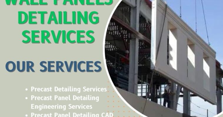 Precast Concrete Wall Panels Detailing Services