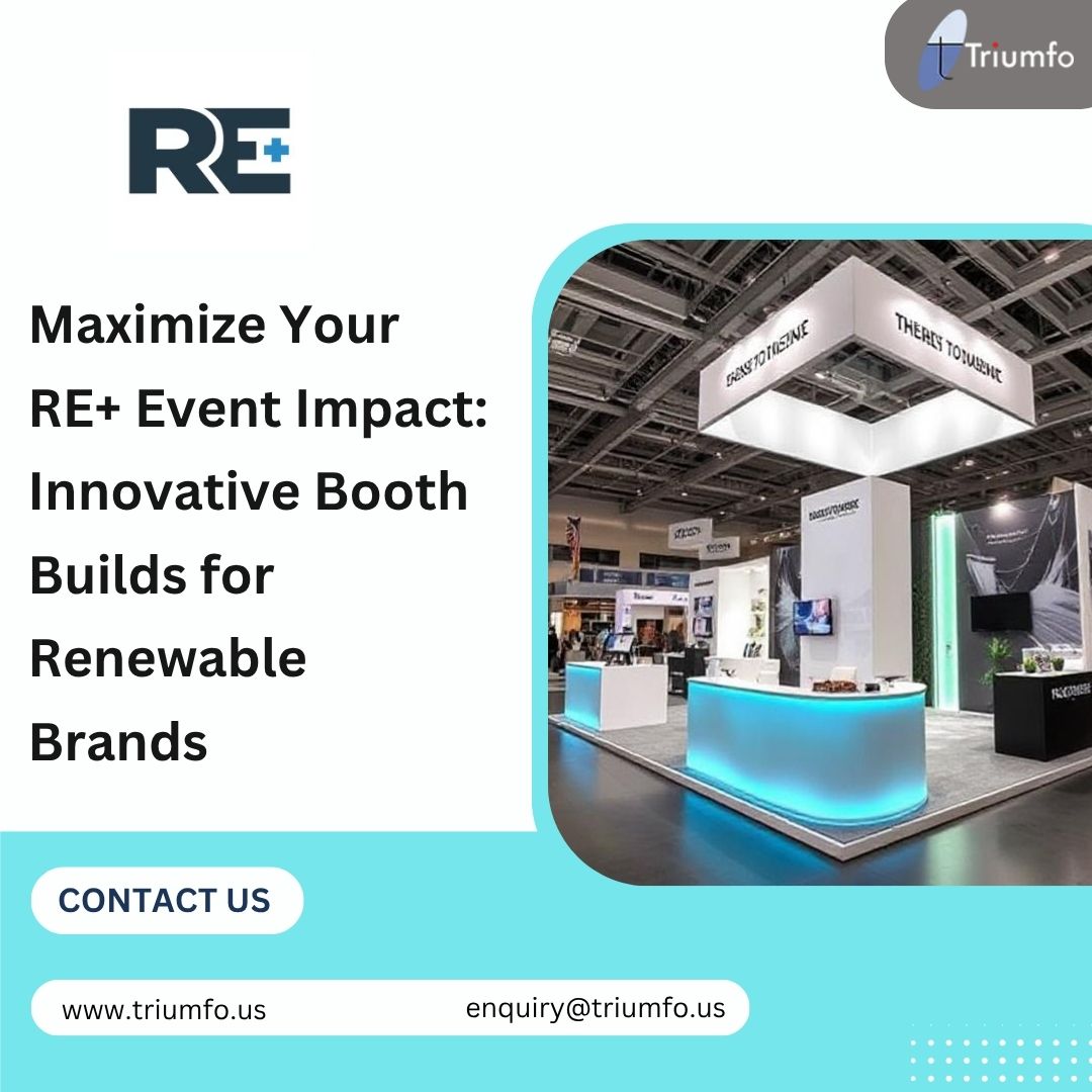 Booth Design Company for RE Plus Event | Eye-Catching Displays 1 RE Event