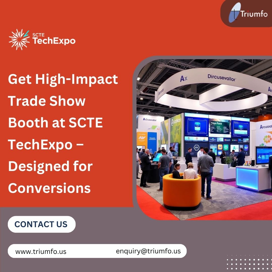 Custom Booths for SCTE TechExpo – Design with Impact 1 SCTE
