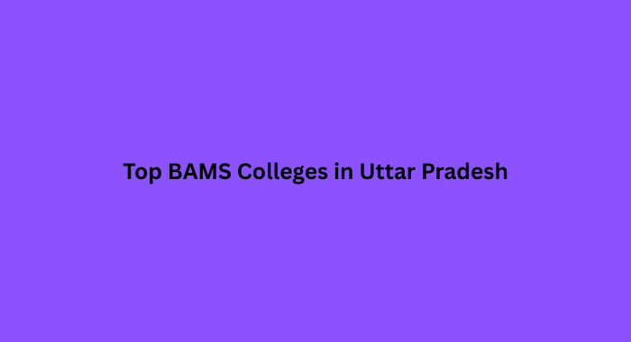 Top BAMS Colleges in Uttar Pradesh 2025: Govt & pvt