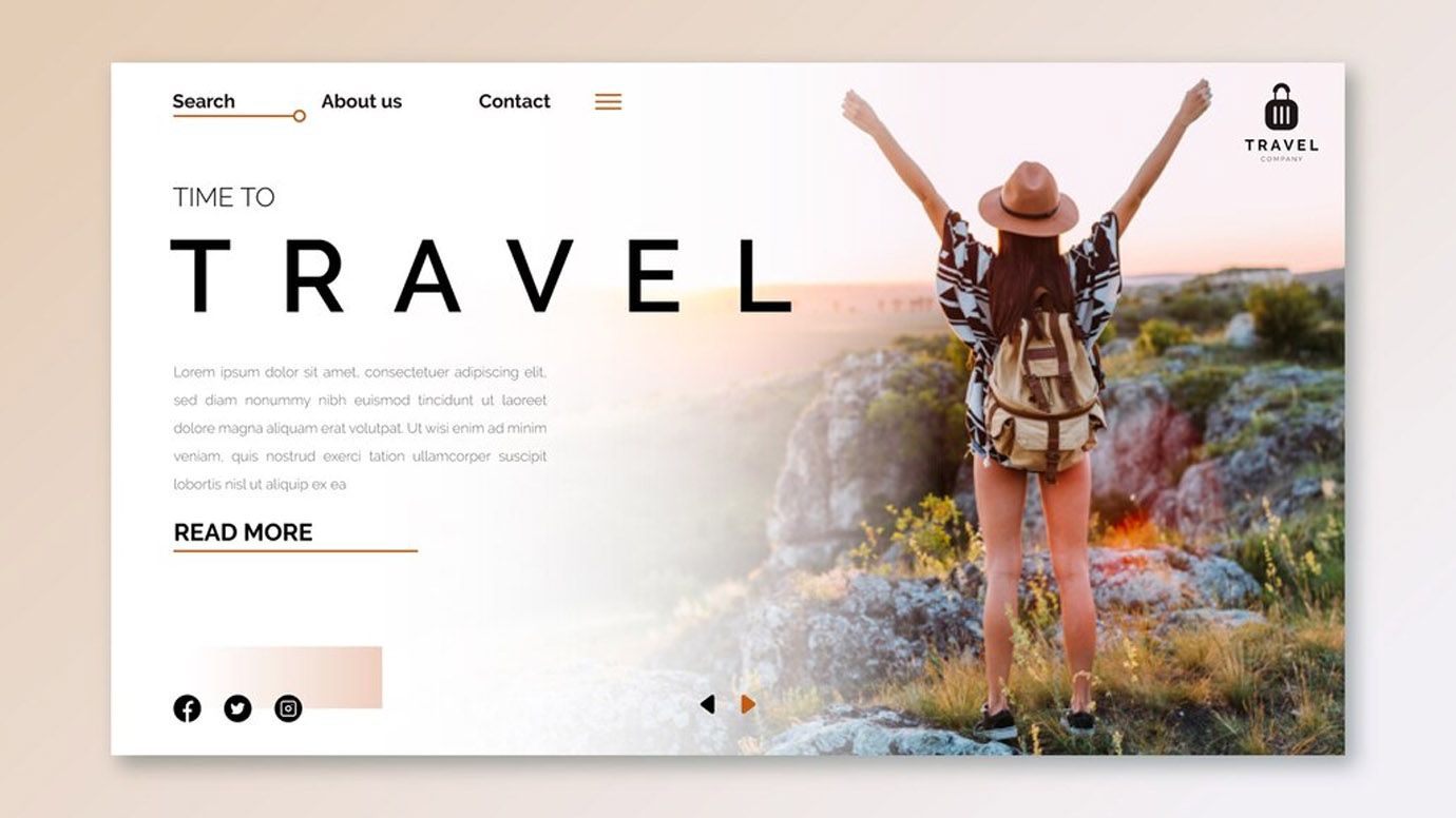 InvoIdea is the creative Travel Website Design Agency for Tour Operators 1 Travel Website 2