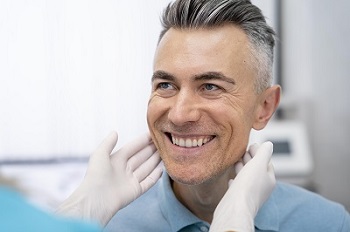 close up doctor checking patient