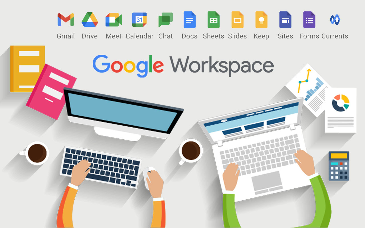 Google Workspace for Business | Shrevya Technologies 1 google workspace for business